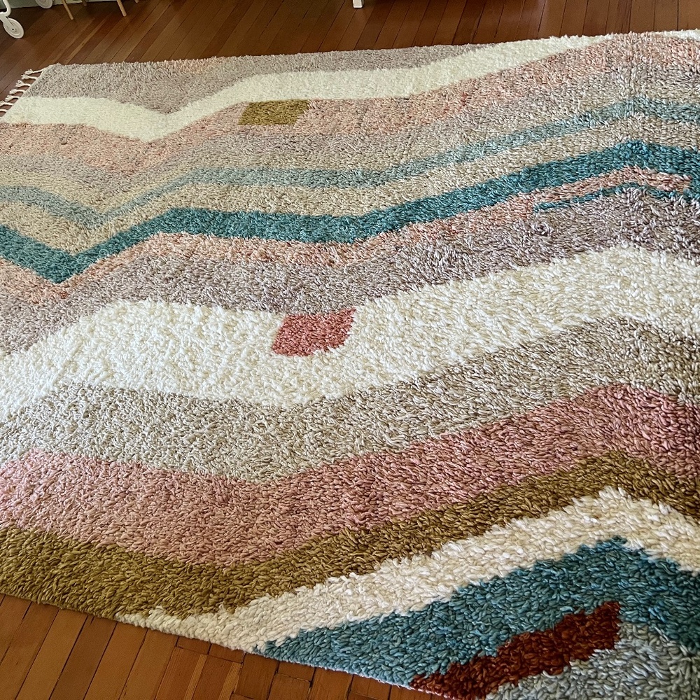 Anthropologie Idella Hand-Knotted Rug